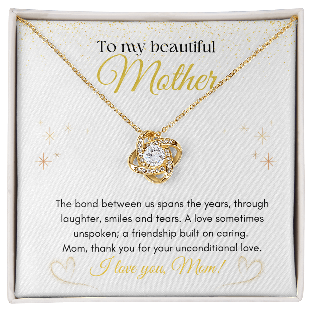 Mother's Day Gift - Beautiful Necklace, Pendent, Love Knot for Mom