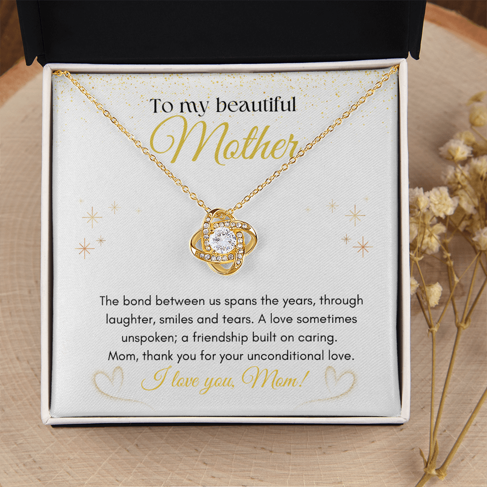 Mother's Day Gift - Beautiful Necklace, Pendent, Love Knot for Mom