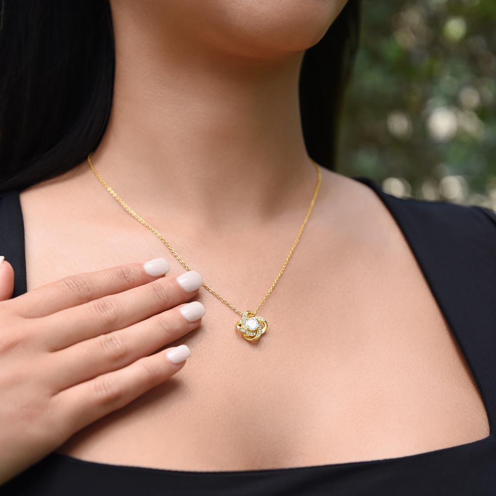 Mother's Day Gift - Beautiful Necklace, Pendent, Love Knot for Mom