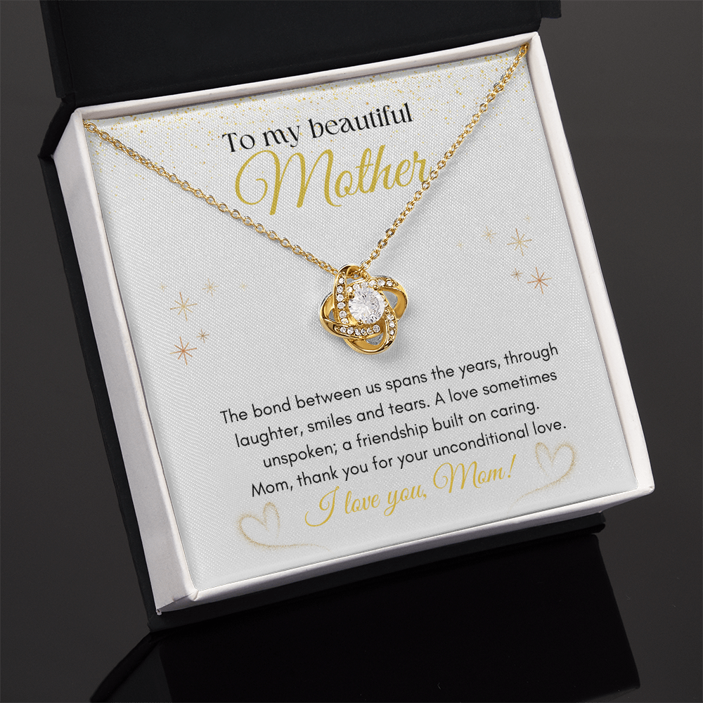 Mother's Day Gift - Beautiful Necklace, Pendent, Love Knot for Mom