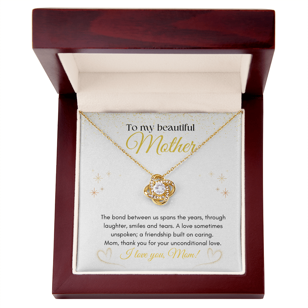 Mother's Day Gift - Beautiful Necklace, Pendent, Love Knot for Mom