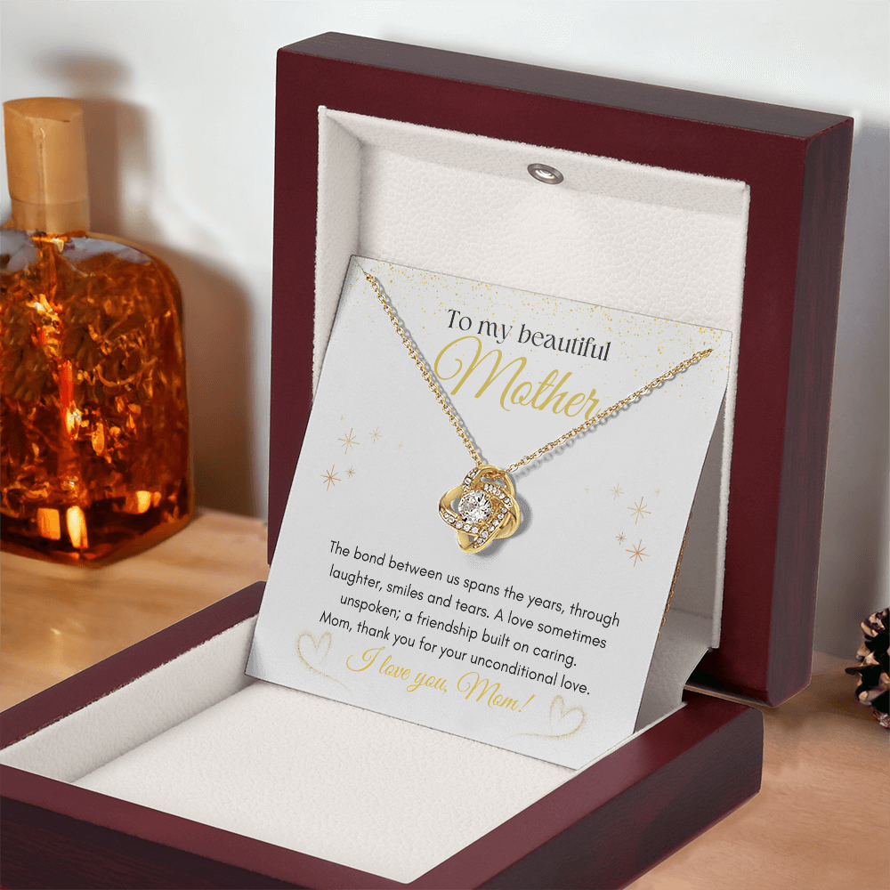 Mother's Day Gift - Beautiful Necklace, Pendent, Love Knot for Mom
