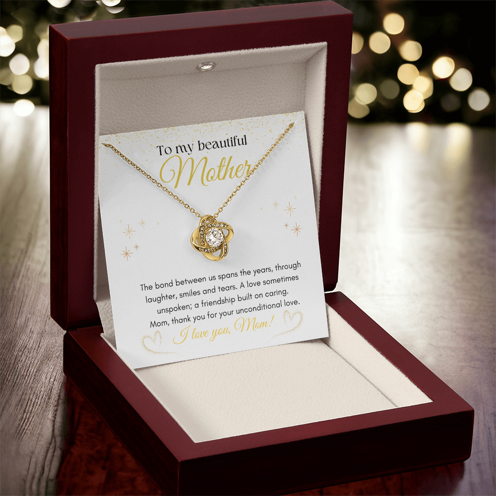 Mother's Day Gift - Beautiful Necklace, Pendent, Love Knot for Mom