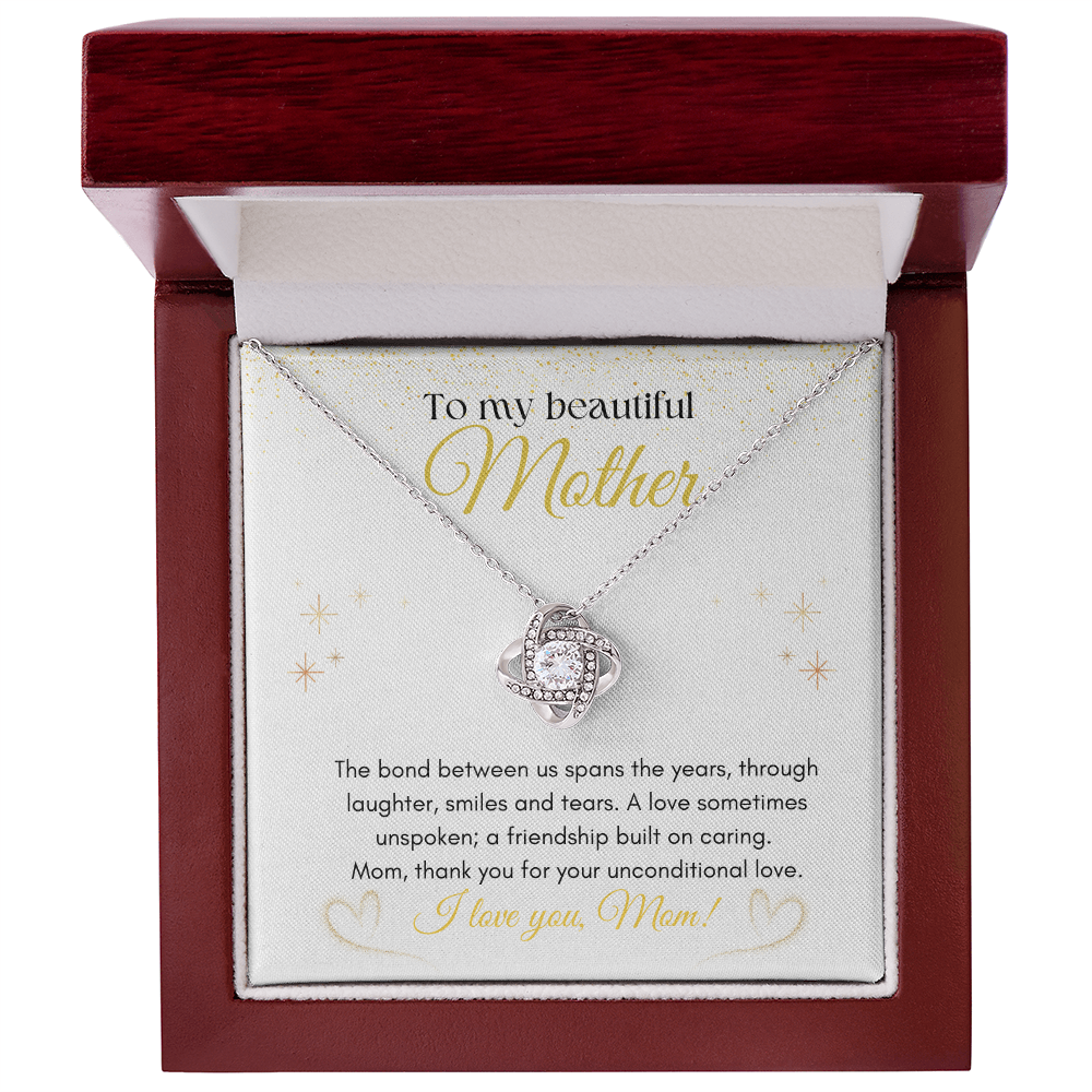 Mother's Day Gift - Beautiful Necklace, Pendent, Love Knot for Mom